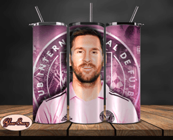 lionel  messi tumbler wrap ,messi skinny tumbler wrap png, design by  cakes 16