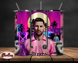 lionel  messi tumbler wrap ,messi skinny tumbler wrap png, design by  cakes 22