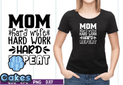 mom hard wife hard work hard repeat svg design 34