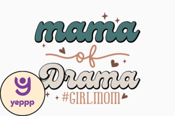 mama, mother day png, mother day png of drama funny mom design 342