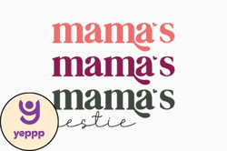 mama, mother day png, mother day pngs bestie retro mothers day design 354