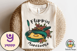 flippin awesome sublimation png design 105