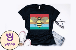 vintage style bee design design 243