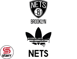 Brooklyn Nets PNG, Adidas NBA PNG, Basketball Team PNG,  NBA Teams PNG ,  NBA Logo Design 06