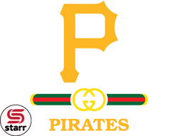 Pittsburgh Pirates PNG, Gucci MLB PNG, Baseball Team PNG,  MLB Teams PNG ,  MLB Logo Design 27