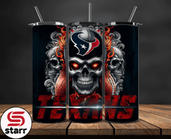 houston texans tumbler wrap, logo tumbler wraps, nfl football teams png, sport team tumbler, logo nfl tumbler by starr