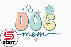 dog mom svg quotes retro  designdesign10