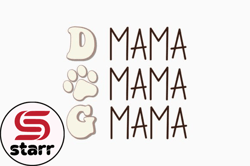 retro dog mama quote svg dog lover design18