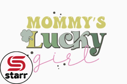 lucky mommy st patricks day svg retro design11