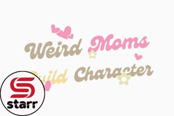 weird mom retro mothers day quotes svg design28