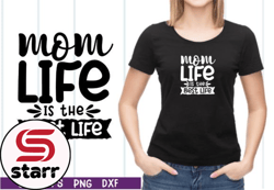 mom life is the best life svg design 41