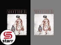 mother retro vintage png - mothers day design 173