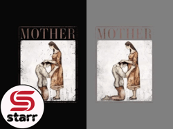 mother retro vintage png - mothers day design 178