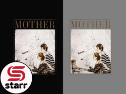 mother retro vintage png - mothers day design 183