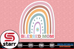 blessed mom – mothers day sticker design 225