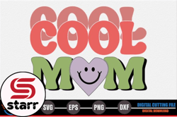 cool mom – mothers day svg design 256