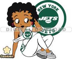 new york jets betty boop svg, nfl svg, girl sport svg, football svg download digital file 21