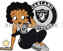 las vegas raiders betty boop svg, nfl svg, girl sport svg, football svg download digital file 26