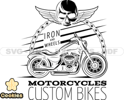 motorcycle svg logo, motorbike svg png, harley logo, skull svg files, motorcycle tshirt design, digital download 69