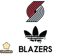 portland trail blazers png, adidas nba png, basketball team png,  nba teams png ,  nba logo design 17