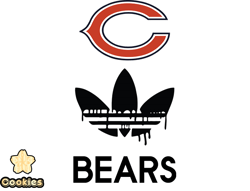 chicago bears png, adidas nfl png, football team png,  nfl teams png ,  nfl logo design 34