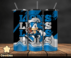 detroit lions tumbler wraps, sonic tumbler wraps, ,nfl png,nfl teams, nfl sports, nfl design png, by cookies design 20