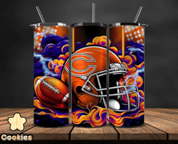 chicago bears tumbler wraps, ,nfl teams, nfl sports, nfl design png by cookiesdesign design 6
