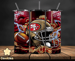 san francisco 49ers tumbler wraps, ,nfl teams, nfl sports, nfl design png by cookiesdesign design 28