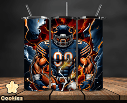 chicago bears tumbler wraps, logo nfl football teams png,  nfl sports logos, nfl tumbler png 6 by cookiesstore