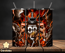 cleveland browns tumbler wraps, logo nfl football teams png,  nfl sports logos, nfl tumbler png 8 by cookiesstore