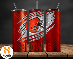 cleveland browns tumbler wraps ,browns logo, nfl tumbler png tumbler 104