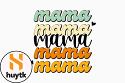 cool retro mom life svg mothers day design 419