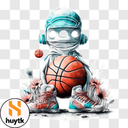 cartoon character promoting sports and athletics png design 51