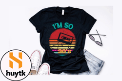 nineties party vintage t shirt design design 206