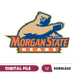 morgan state bears svg, football team svg, basketball, collage, game day, football, instant download