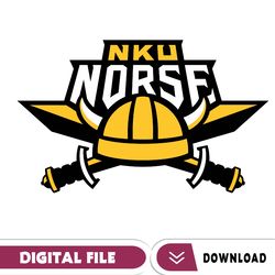 northern kentucky norse svg, football team svg, basketball, collage, game day, football, instant download