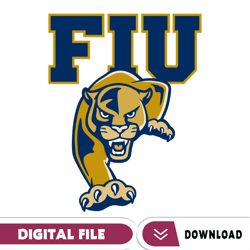 FIU Panthers Svg, Football Team Svg, Basketball, Collage, Game Day, Football, Instant Download