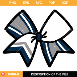 cheer bow svg, cheerleader svg, cheer sister svg, sports svg