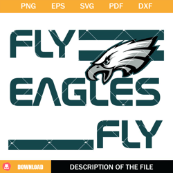 fly eagles fly svg, philadelphia svg, super bowl party svg