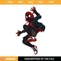 miles morales svg, across the spiderverse svg, trending