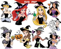 disney halloween princess svg files for cricut crafting