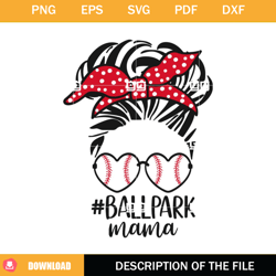 ballpark mama svg, messy bun baseball mom svg, mom sport svg,nfl svg, nfl foodball