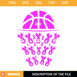 breast cancer basketball svg, breast cancer football svg, breast cancer svg,nfl svg, nfl foodball