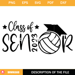 class of senior 2023 svg, volleyball senior 2023 svg,nfl svg, nfl foodball