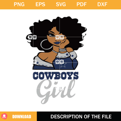 cowboys girl svg, dallas cowboys svg, nfl girls svg,nfl svg, nfl foodball