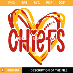 kansas city chiefs svg, chiefs football svg,nfl svg, nfl foodball