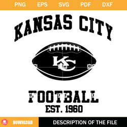 kansas city football svg, kc baseball svg,nfl svg, nfl foodball