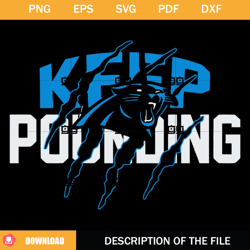 keep pounding svg, carolina panthers svg, nfl svg,nfl svg, nfl foodball