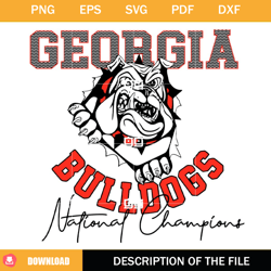 georgia bulldogs national champion svg, georgia bulldogs svg,nfl svg, nfl foodball