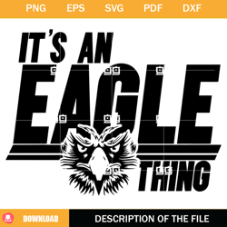 its an eagle thing svg, eagle mascot svg, its a philly thing svg,nfl svg, nfl foodball